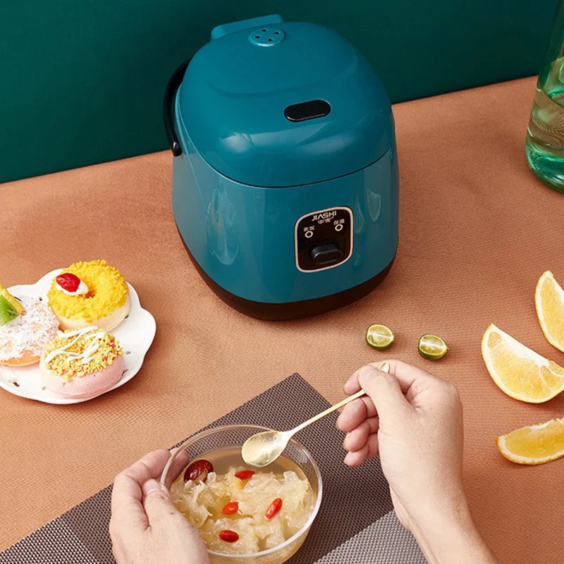 Mini Rice Cooker Multi-function Single Electric Rice Cooker Non-Stick Household Small Cooking Machine Make Porridge Soup EU Plug