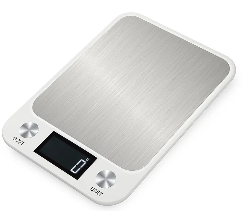 Kitchen Electronic Digital Scales 15Kg/1g Weighs Food Cooking Baking Coffee Balance Smart Stainless Steel Digital Scale Grams