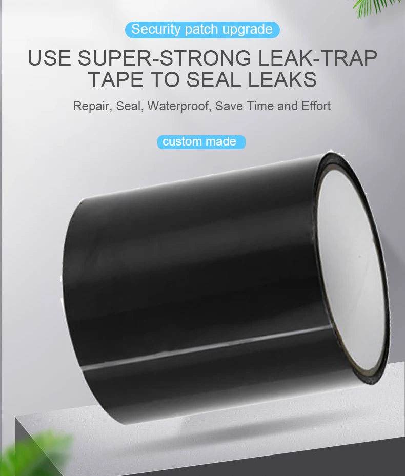 150CM Strong Waterproof Tape Stop Leaks Seal Repair Tape Performance Self Fiber Fix Tape Fiberfix Adhesive Tape Home Appliance