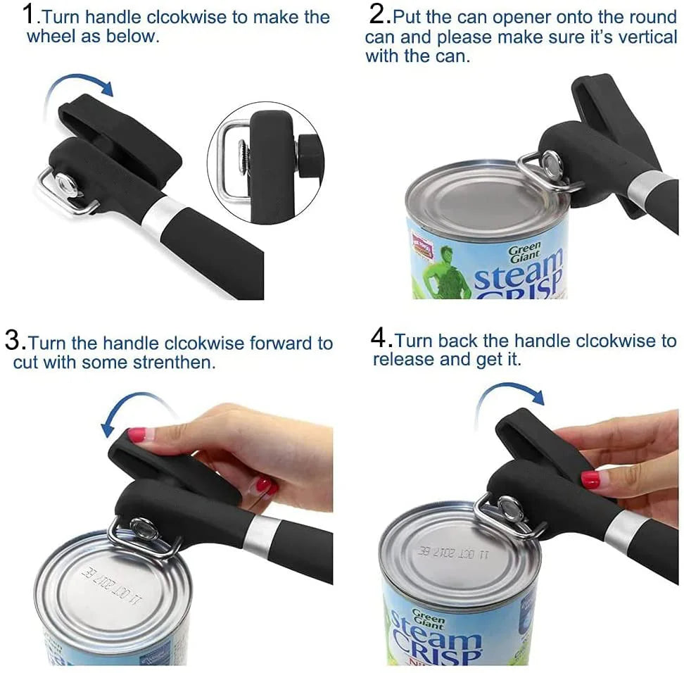 Safe Cut Smooth Edge Can Opener