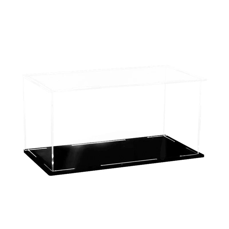 Clear Acrylic Display Case Dustproof Toy Car Trucks Vans Model Box Collection Storage Countertop Show Box