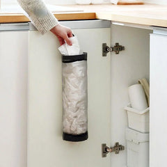 Wall-Mount Grocery Bag Holder