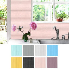 3D Wall Paper For Wall 20Pieces Brick Wallpaper 3D Foam Wall Panel Waterproof Adhesive Home Appliances Textured Peel And Stick