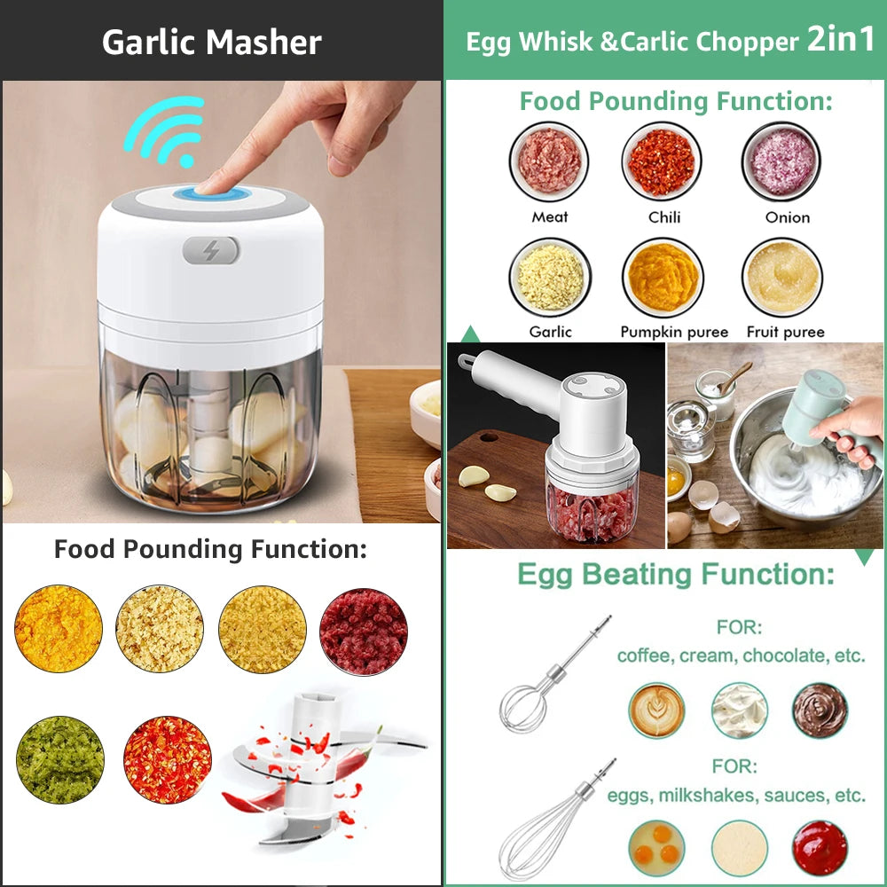 Portable Electric Food Chopper