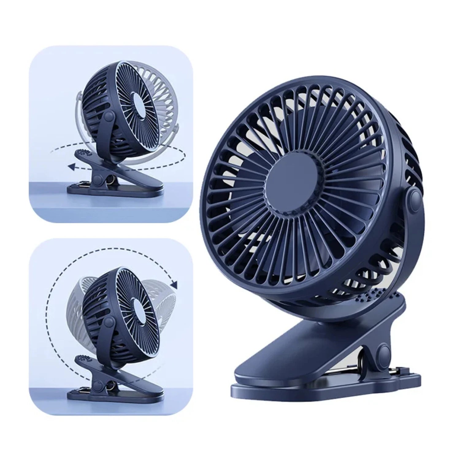 New Compact and Refreshing Portable Summer Essential Fan - Stay Cool and Comfortable Everywhere You Go! Ideal for Office, Librar