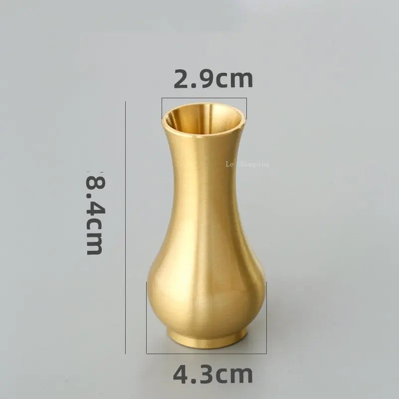 Brass Incense Tools DIY Household Extension Accessories Aromatherapy Stove Incense Bottle Incense Spoon Incense Sweep Tools