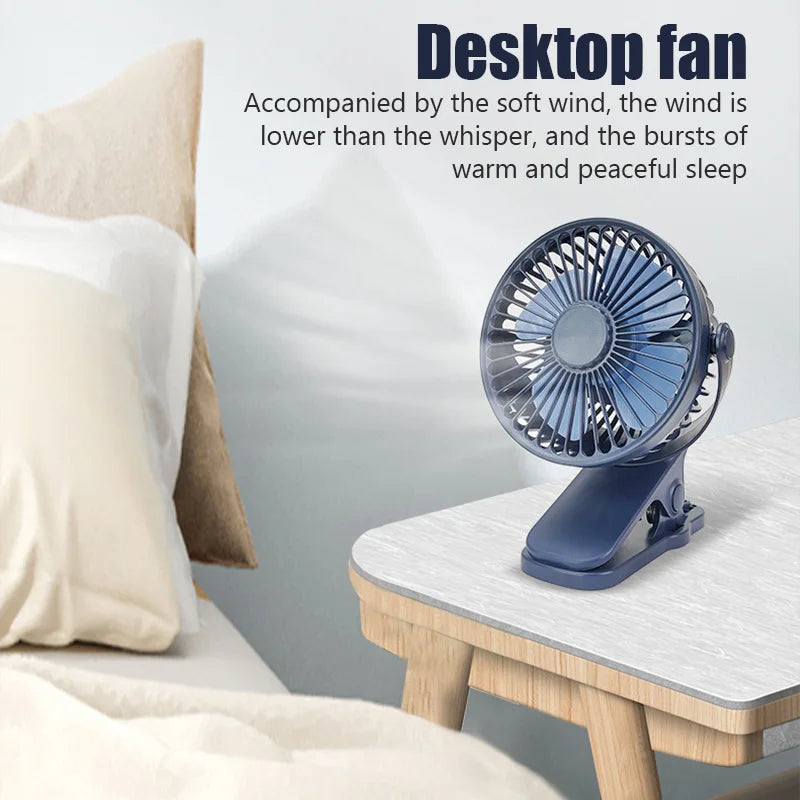 New Compact and Refreshing Portable Summer Essential Fan - Stay Cool and Comfortable Everywhere You Go! Ideal for Office, Librar