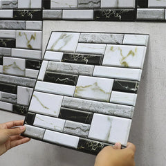 Self-Adhesive 3D Tile Wall Stickers