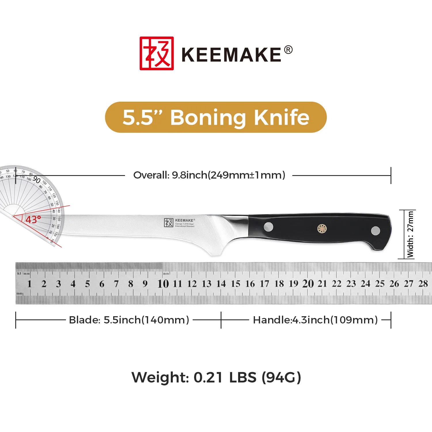 KEEMAKE Chef's Knives High Quality Stainless Steel Kitchen Knife 1-15PCS/Set Ultra Sharp Vegetable Fruit Meat Cutting Knife