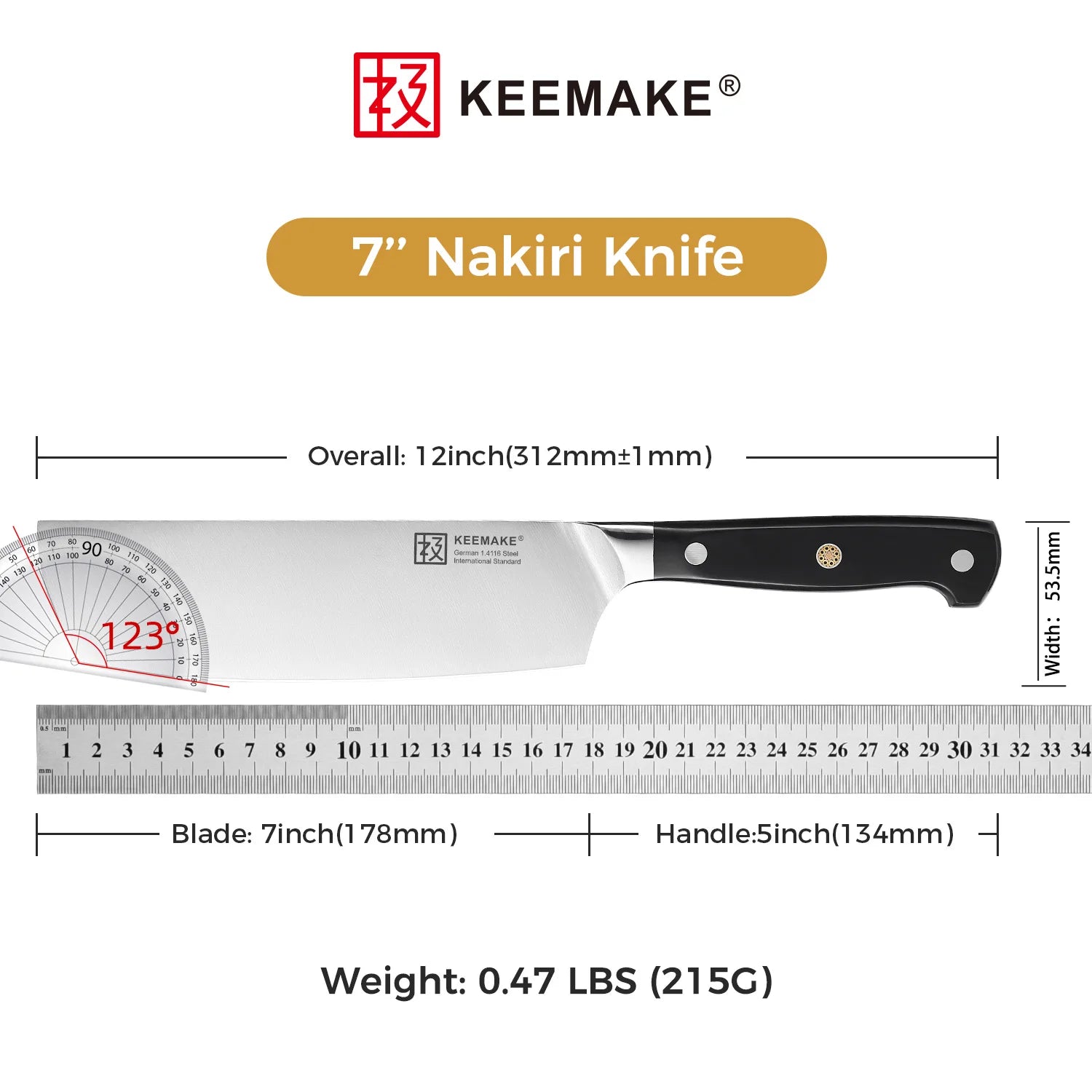 KEEMAKE Chef's Knives High Quality Stainless Steel Kitchen Knife 1-15PCS/Set Ultra Sharp Vegetable Fruit Meat Cutting Knife