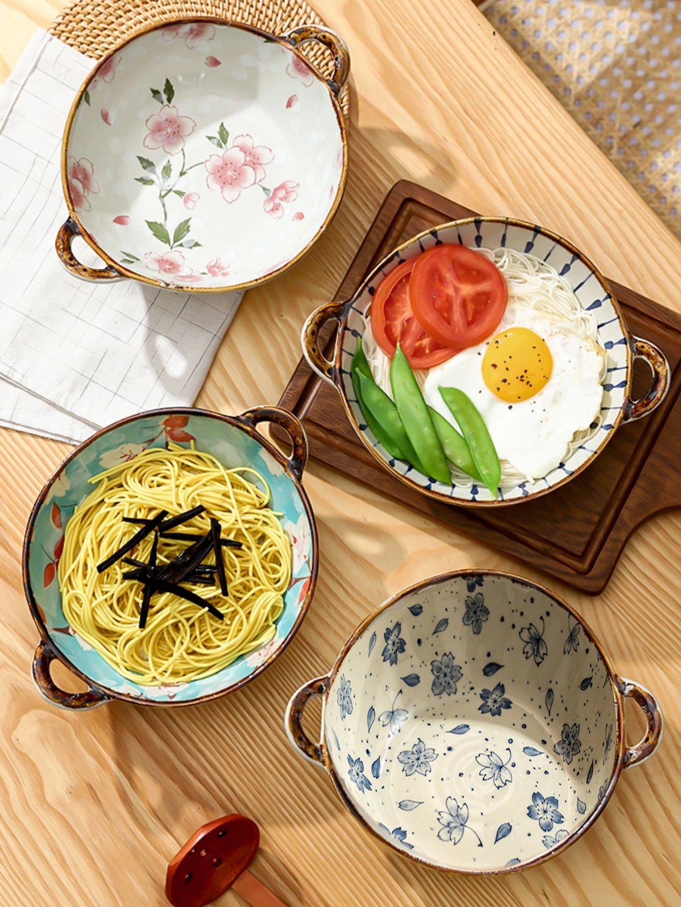 Japanese Ceramic Noodle Bowl