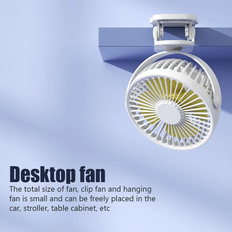 New Compact and Refreshing Portable Summer Essential Fan - Stay Cool and Comfortable Everywhere You Go! Ideal for Office, Librar