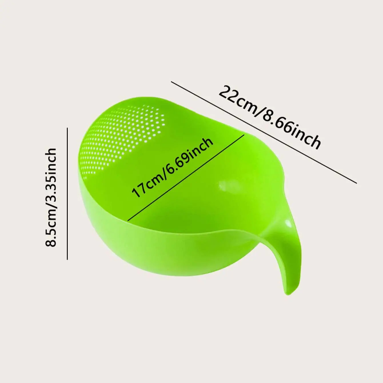 Multi-Use Rice & Food Strainer