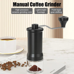 Coffee Machine Household Hand-Cranked Bean Grinder Kitchen Tool Ceramic Grinding Core Small Manual Grinder Coffee Bean Grinder