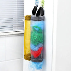 Wall-Mount Grocery Bag Holder