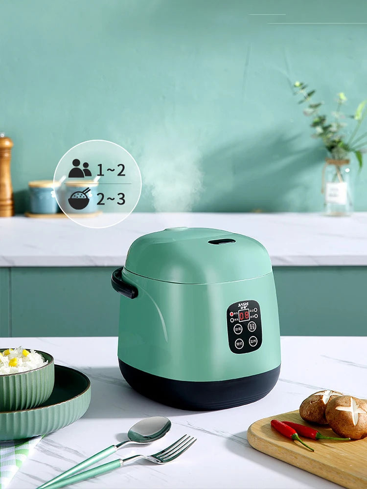 Mini Rice Cooker Multi-function Single Electric Rice Cooker Non-Stick Household Small Cooking Machine Make Porridge Soup EU Plug