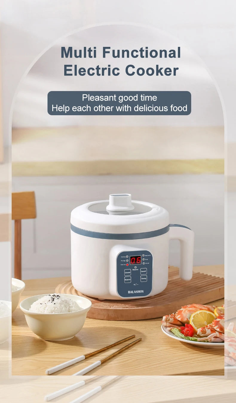 110V US Plug Electric Rice Cooker Multicooker Multifunction Pot Mini Hotpot Appliances for The Kitchen and Home Pots Offers