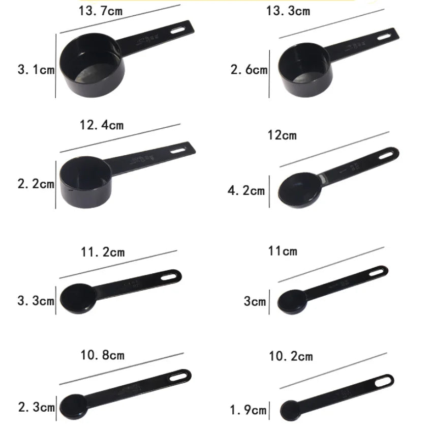 New 5/10pcs Measuring Tools Kitchen Measuring Spoons Teaspoon Sugar Scoop Cake Baking Flour Measuring Cups Kitchen Spoons