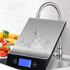 Kitchen Electronic Digital Scales 15Kg/1g Weighs Food Cooking Baking Coffee Balance Smart Stainless Steel Digital Scale Grams