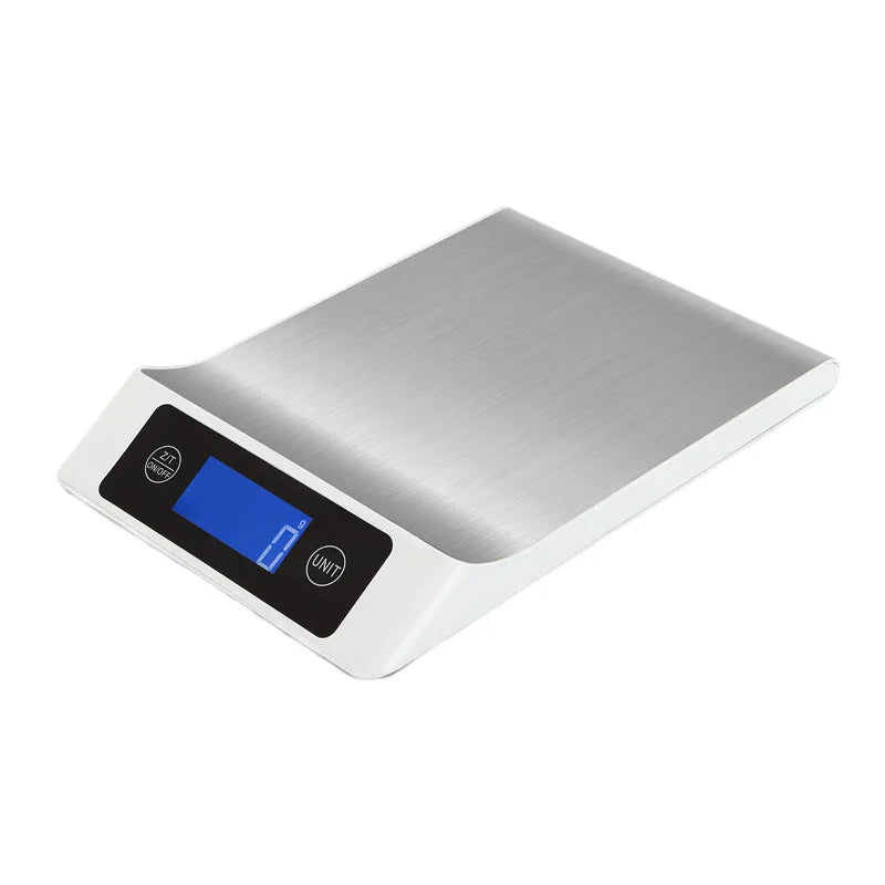 Kitchen Electronic Digital Scales 15Kg/1g Weighs Food Cooking Baking Coffee Balance Smart Stainless Steel Digital Scale Grams