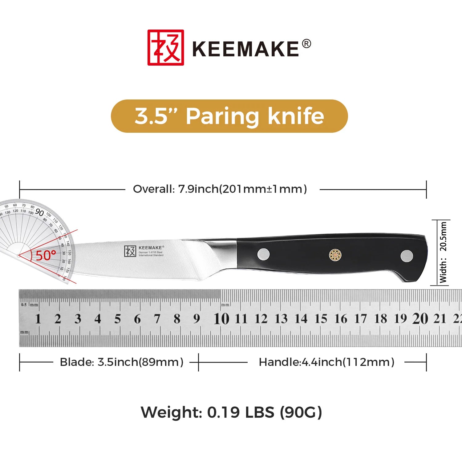 KEEMAKE Chef's Knives High Quality Stainless Steel Kitchen Knife 1-15PCS/Set Ultra Sharp Vegetable Fruit Meat Cutting Knife