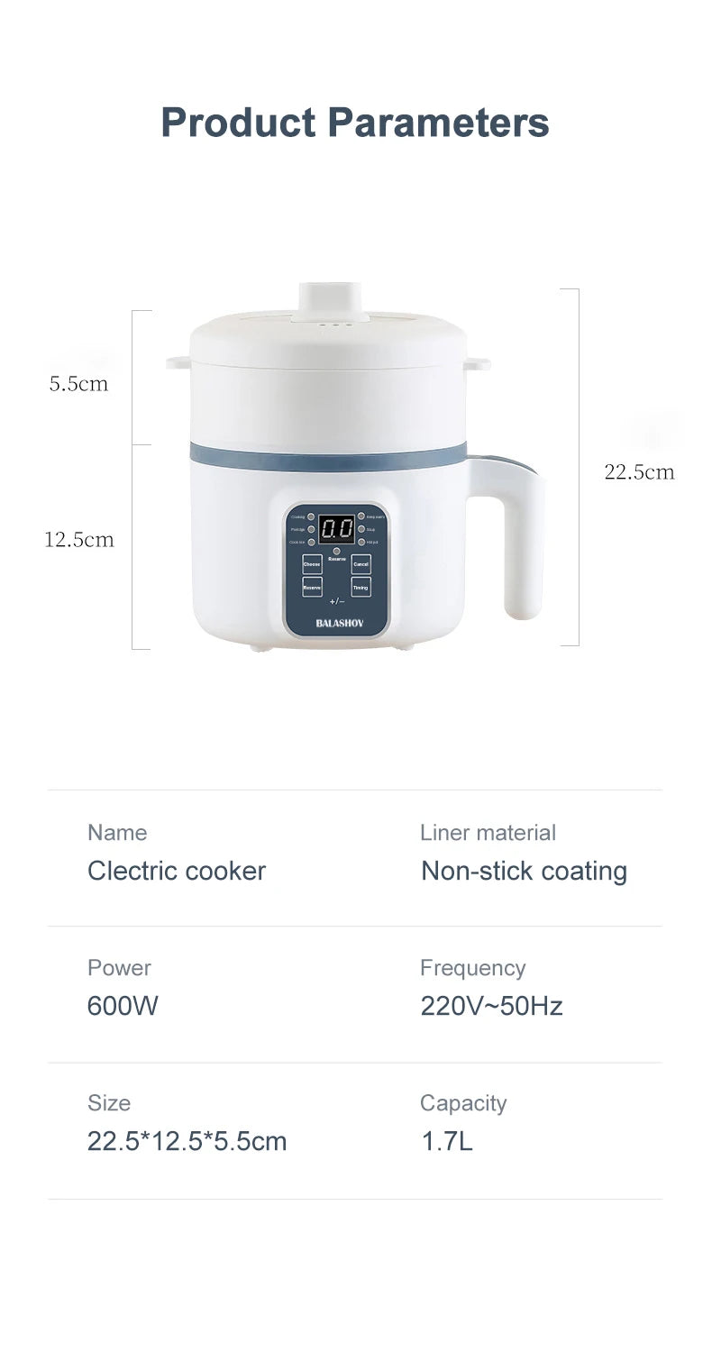 110V US Plug Electric Rice Cooker Multicooker Multifunction Pot Mini Hotpot Appliances for The Kitchen and Home Pots Offers