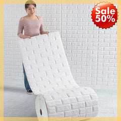 3D Foam Brick Wallpaper Roll