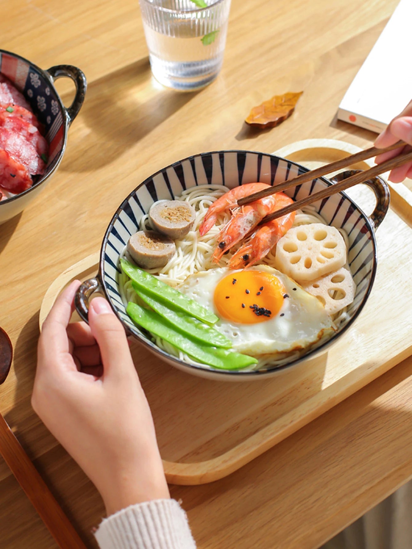 Japanese Ceramic Noodle Bowl