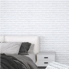 3D Foam Brick Wallpaper Roll