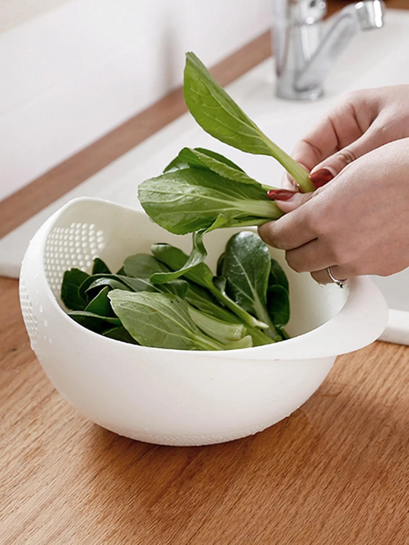 Silicone Colander Drain Basket