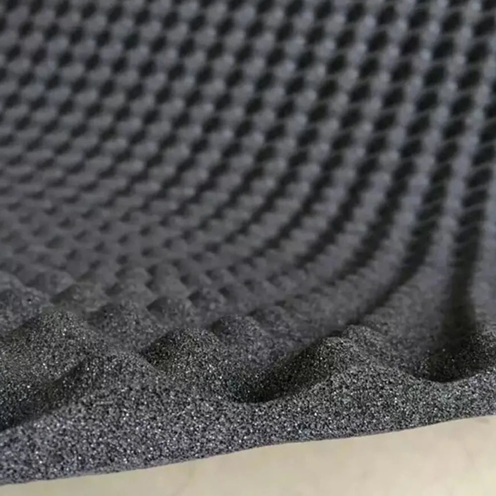 100x50cm Acoustic Foam Insulation Wall Self Adhesive Automobile Interior Accessories Heat Insulation Soundproof Dampening Pad