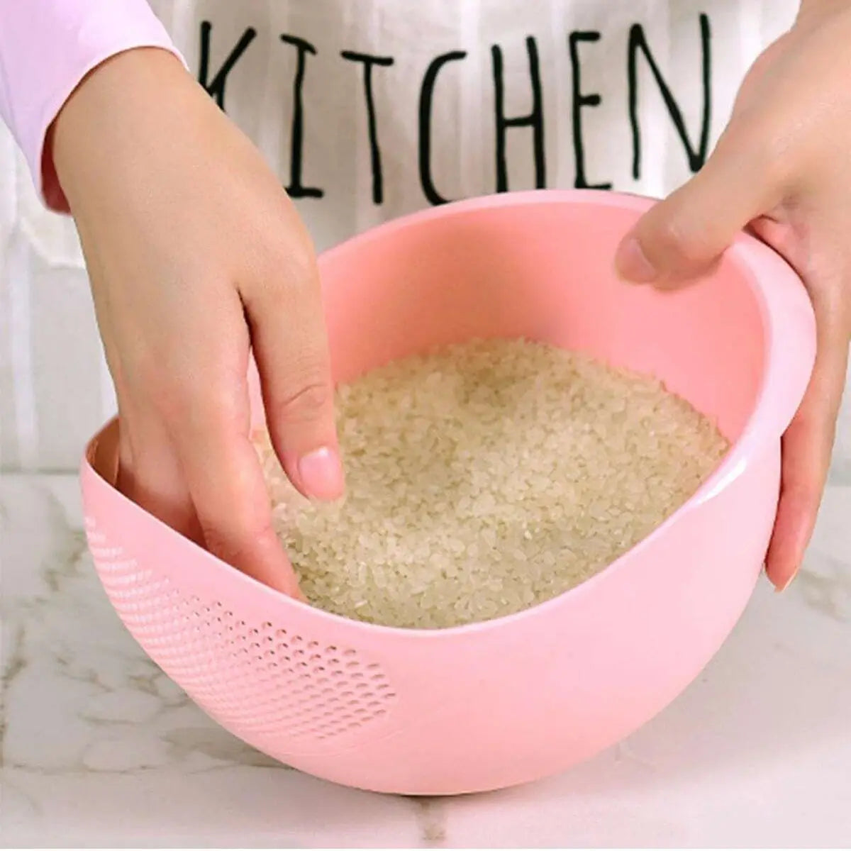 Multi-Use Rice & Food Strainer