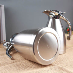 Stainless Steel 304 Thermos Vacuum Flask Household Thermos Warm the Bottle of Jug Commercial European-Style Large Capacity