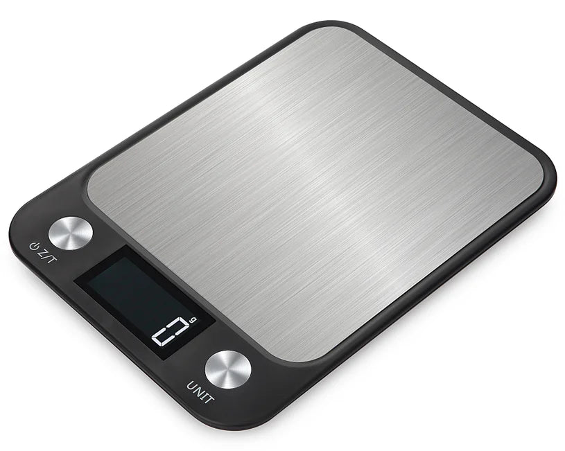 Kitchen Electronic Digital Scales 15Kg/1g Weighs Food Cooking Baking Coffee Balance Smart Stainless Steel Digital Scale Grams