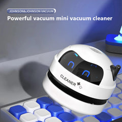 New rganizing small office spaces and desks, this compact, powerful, and efficient rechargeable desktop vacuum cleaner features