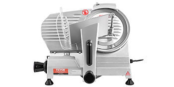 VEVOR Meat Slicer 200W/240W/320W/340W Electric Deli Food Slicer Adjustable Thickness for Commercial and Home Use Cut Meat Cheese